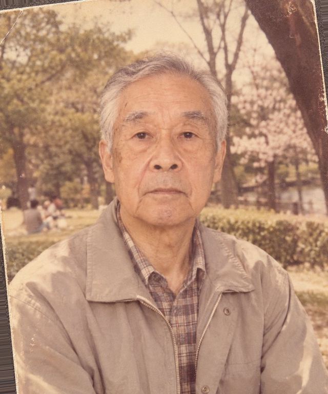 色あせた古い写真（加工前）