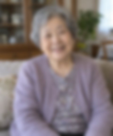 同じ写真をぼかして、ピントが合っていない状態にした見本