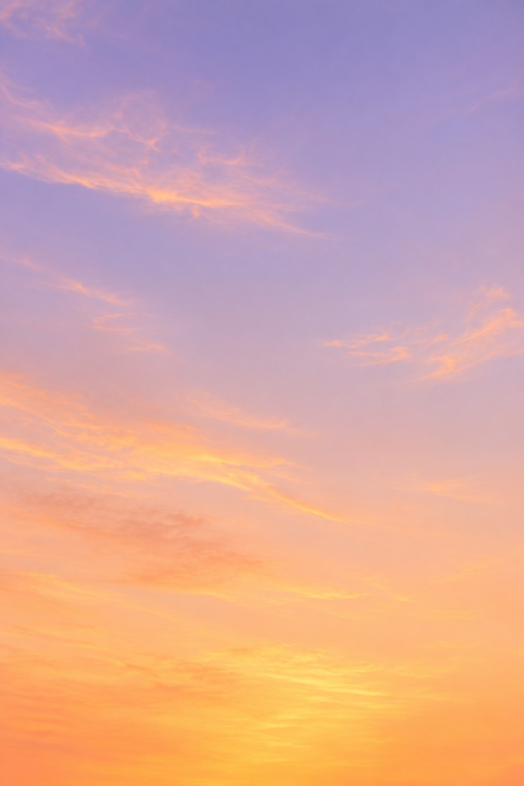 遺影の背景素材「夕焼けの空」（人物なし）